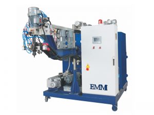 EMM106 mesin pengecoran elastomer untuk roda poliuretan